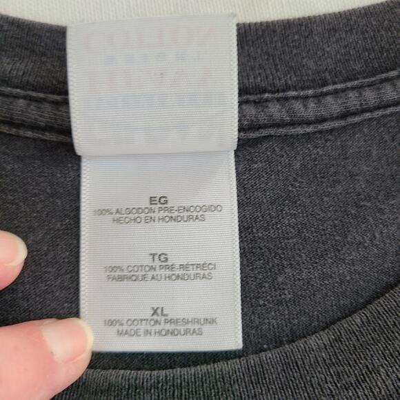 La Strada dell Arte street painting KCMO black tee XL - Picture 3 of 6